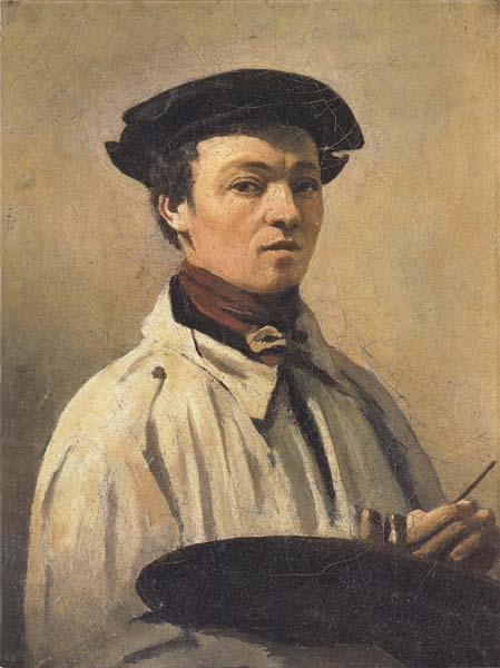 Jean-Baptiste Corot Self-Portrait France oil painting art
